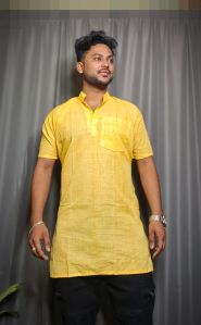 Cotton Khadi Kurta