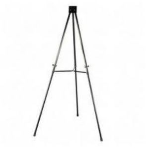 Metal Easel Stand, Color : Balck For Book Reading, Painting