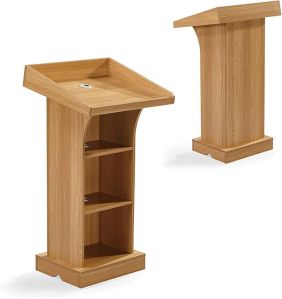 Wood Podium Customised, Standard For Auditorium, Halls