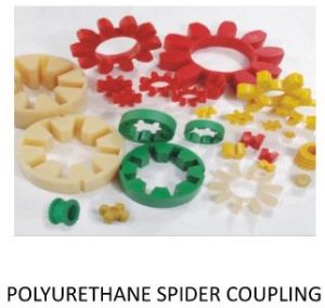 Polished Polyurethane Spider Coupling, Color : Multi Color For Hydraulic Pipe