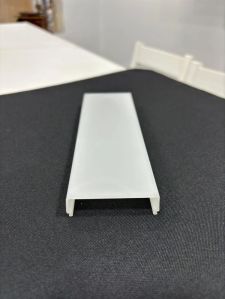 Plastic Polycarbonate Diffuser, Color : White, Transperant Diffused (milky) For LED Lighting Industries