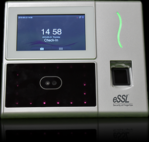 Multi Biometric Time Attendance & Access Control System Essl Eface -990