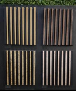 Plain Charcoal Wall Panel, Color : Light Brown, Sheet Size : Customised