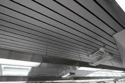 Linear Metal Ceiling, Color : Grey For Commercial Use