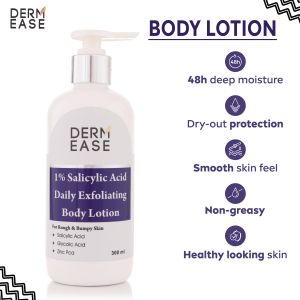 Derm Ease Salicylic Glycolic Acid Lotion 100%