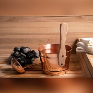 Copper Sauna Bucket