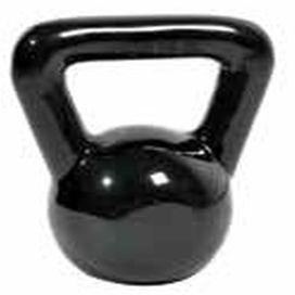 Color Coated Cast Iron Gym Kettlebell, Color : Black For Weight Lifting