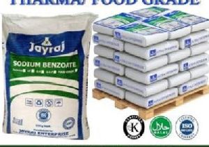 Jayraj Sodium Benzoate Powder, Purity : 99 for Food/Pharma