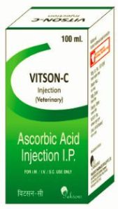 Ascorbic Acid Injection IP (vet.), Packaging Type : Vials