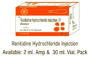 Ranitidine Hydrochloride Injection IP