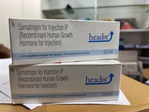 Somatropin Human Growth Hormone Injection, Packaging Type : Box