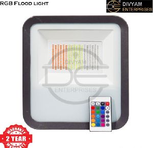 Divyam Aluminum Casting Manual Rgb Flood Lights, Color : Blue, Brown, Green, Red, Yellow, Multi Colour