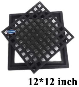 Crystal PVC Manhole Cover With Frame For Industrial