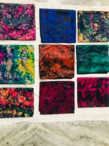 Recycle Tie Dye Silk Scarve