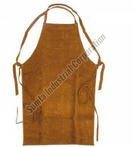 Plain Safety Leather Apron For Industrial Use