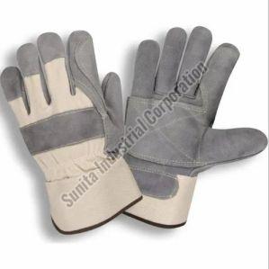 Split Canadian Double Palm Gloves For Industrial