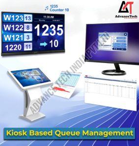 AdvanceTech India Electronic Queue Management System, Color : White