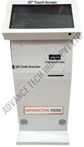 AdvanceTech Rectangular Thermal Printer Based Kiosk, For Industrial, Rated Voltage : 220v