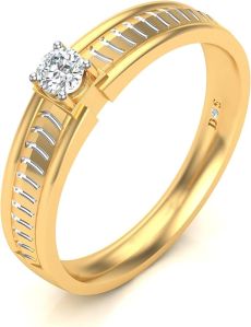 Men Diamond Ring, Shape : Round, Gender : Male