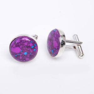 Natural Gemstone Cufflink