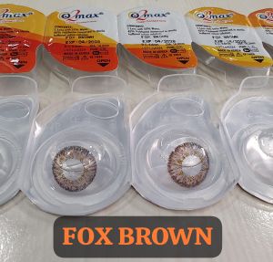 Daily Color Contact Lens Fox Brown