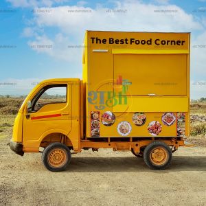 7X5 Feet Food Van Budget Model