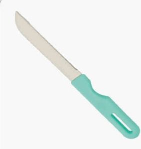 Prachit Stainless Steel Capsule Kitchen Knife, Handle Material : Plastic