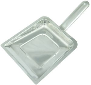 Prachit Stainless Steel Dustpan, Color : Silver For Home