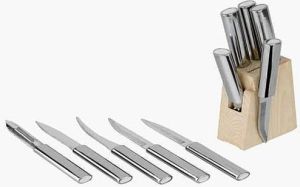 Prachit Stainless Steel Knife and Peeler Set