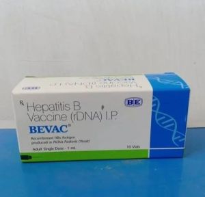 Bevac Hepatitis B Vaccine, Packaging Size : 10 Vials