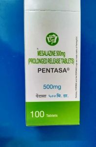 Pentasa Mesalazine Prolonged Release 500 Mg Tablets