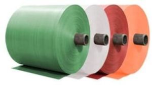 Plain Polypropylene PP Woven Roll for Packaging, Wrapping