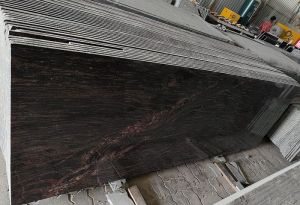 Black Polished Bose Paradiso Granite Slab
