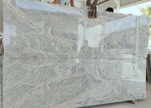 Polished Money White Granite Slab