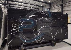 Black Marquina Marble Slab, Thickness : 2 Cm