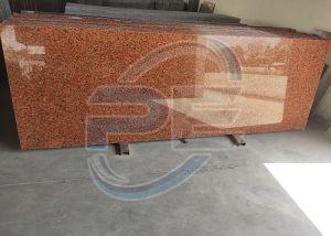 R Red Granite Slab, Thickness : 2 Cm for Countertops, Flooring