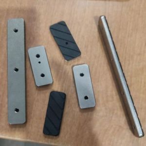 Polished Metal & Plastic SPM Machine Spare Parts, Color : Grey