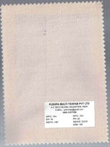 180 GSM Cotton Duck Fabric, Width : 106 Inches