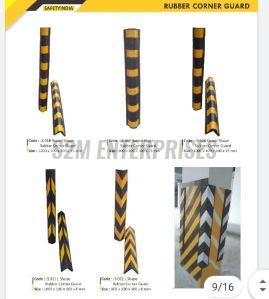 H-800mmxW 100mm Plastic Parking Corner Guard, Feature : Easy To Install, High Impact