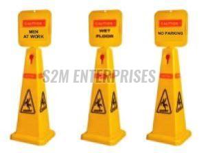 Plastic Safety Cone Message Plate, Feature : FIne Finhed