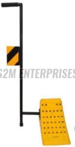 Wheel Chock With Stand, Color : Black, Yellow