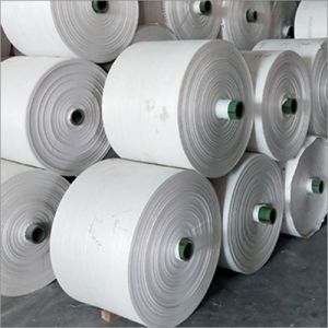 Polypropylene Plain PP Woven Fabrics Roll, Thickness : 0.5 Mm