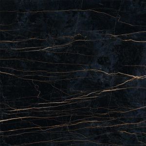 Polished Black Vitrified Tile