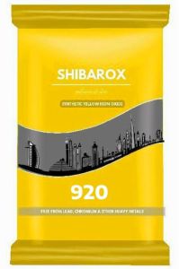 Yellow 920 Synthetic Iron Oxide Pigment, Brand Name : Shibarox