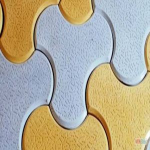 50mm Blue Cement Cosmic Paver Block