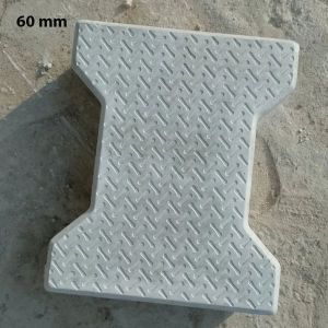 60mm Grey Dumble Cement Paver Blocks