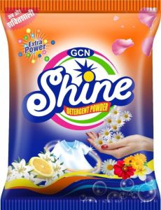 Gcn Shine Blue Lavender Detergent Powder, Shape : Pouch