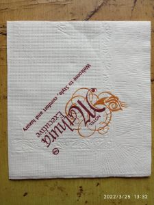 Double Colour Double Emboss Printed Tissue Paper