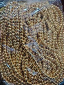 Metalized Plastic Beads