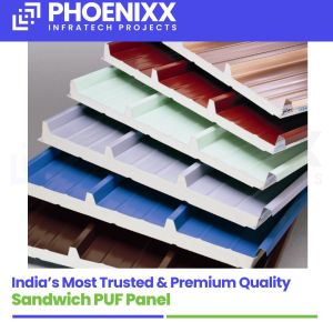 Fibre Roofing PUF Panels Multisizes, Brand Name : Phoenixx